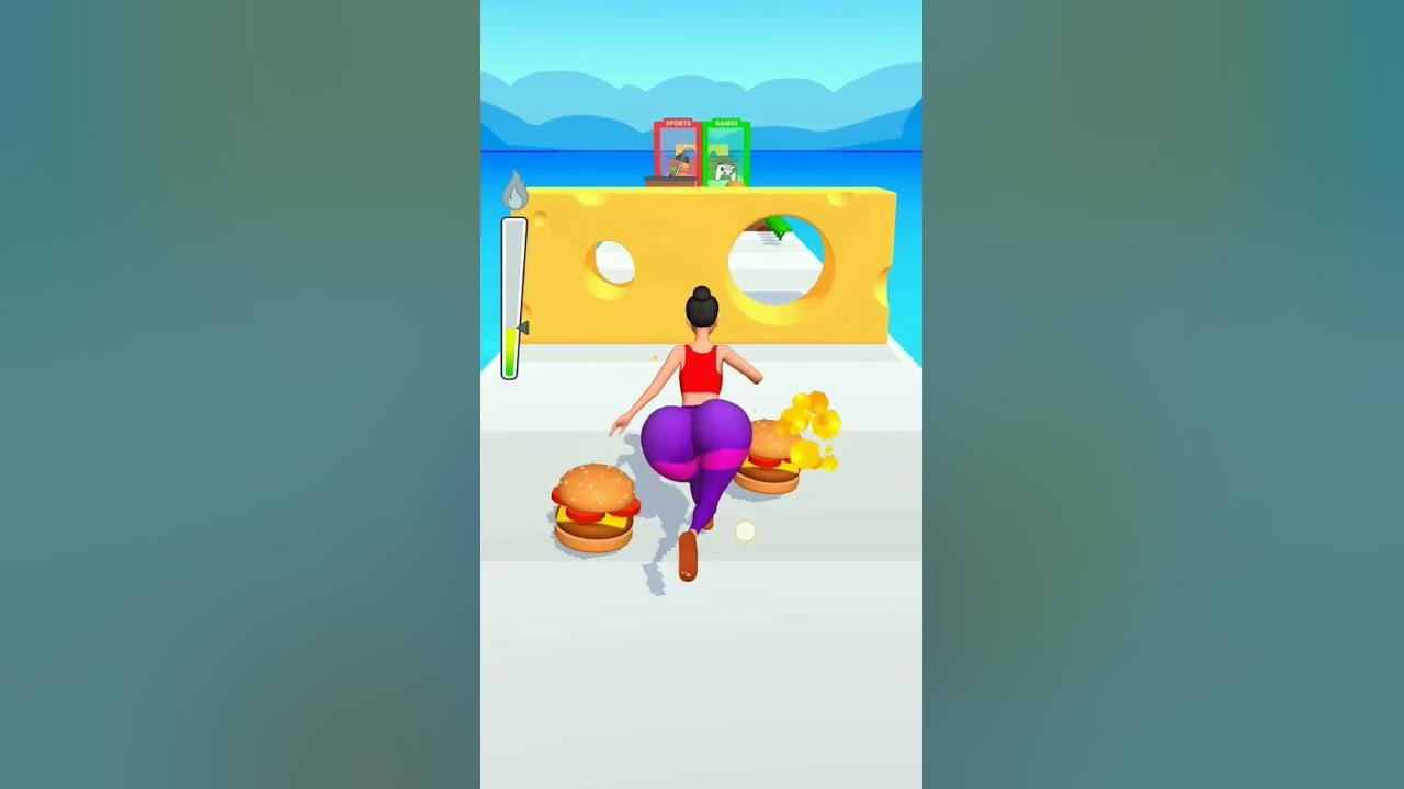 dubara Kala burger wala game jyada khane bargarh raste mein gir gai 😂😂# ...