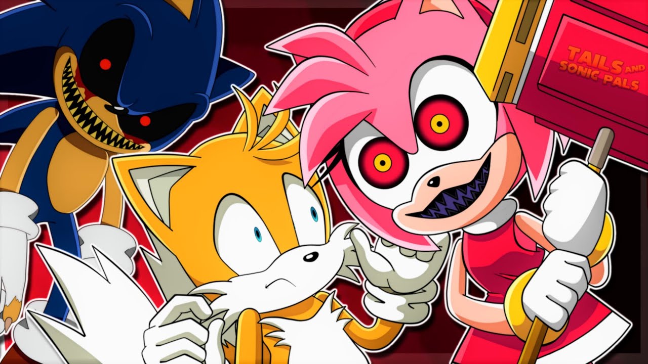 Sonic and Amy vs. Sonic.exe and Amy.exe
