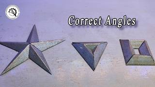 3 Amazing Shapes for Welding Projects || Correct Angles 