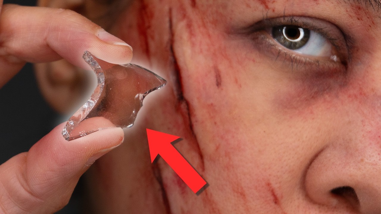 DIY Safe Glass FX Makeup You Can Try At Home