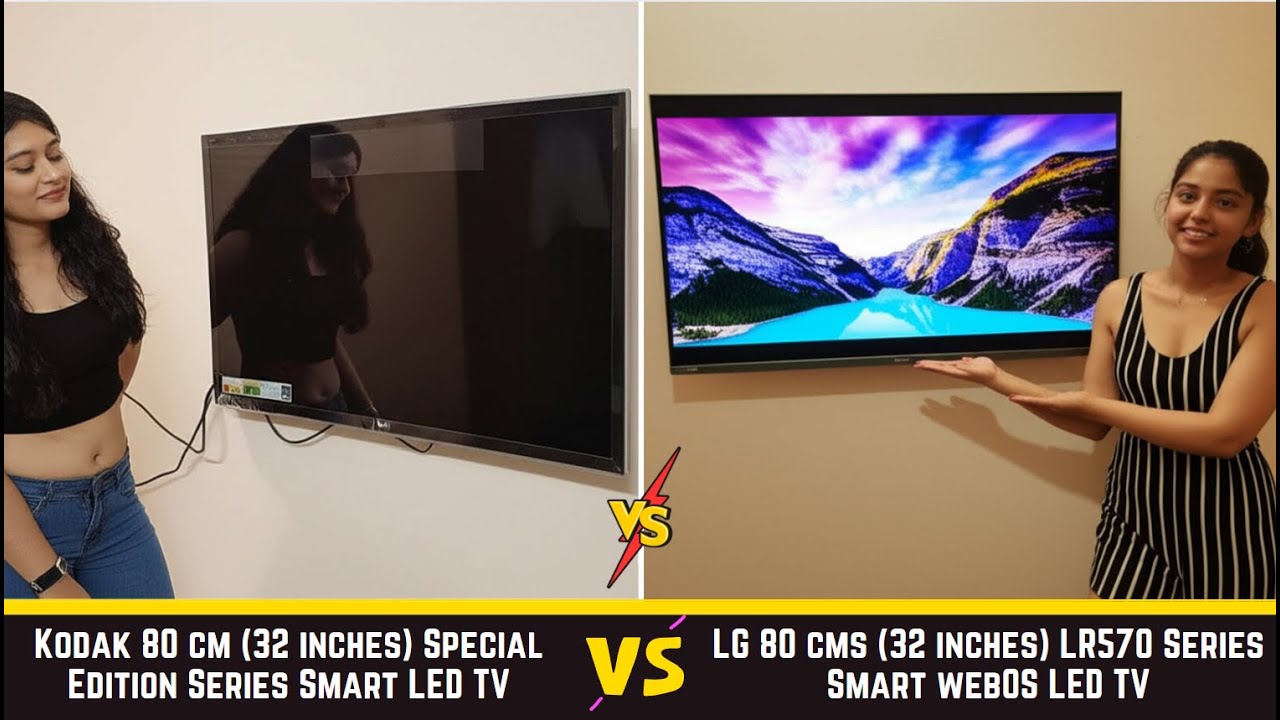 LG 80 cms (32 inches) LR57 webOS vs Kodak 80 cm (32 inches
