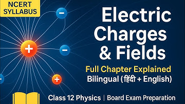 Physics : Class 12, Chapter 1 : Electric charges and fields