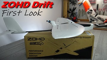 ZOHD Drift First Look • Superb Plane for FPV Newbies
