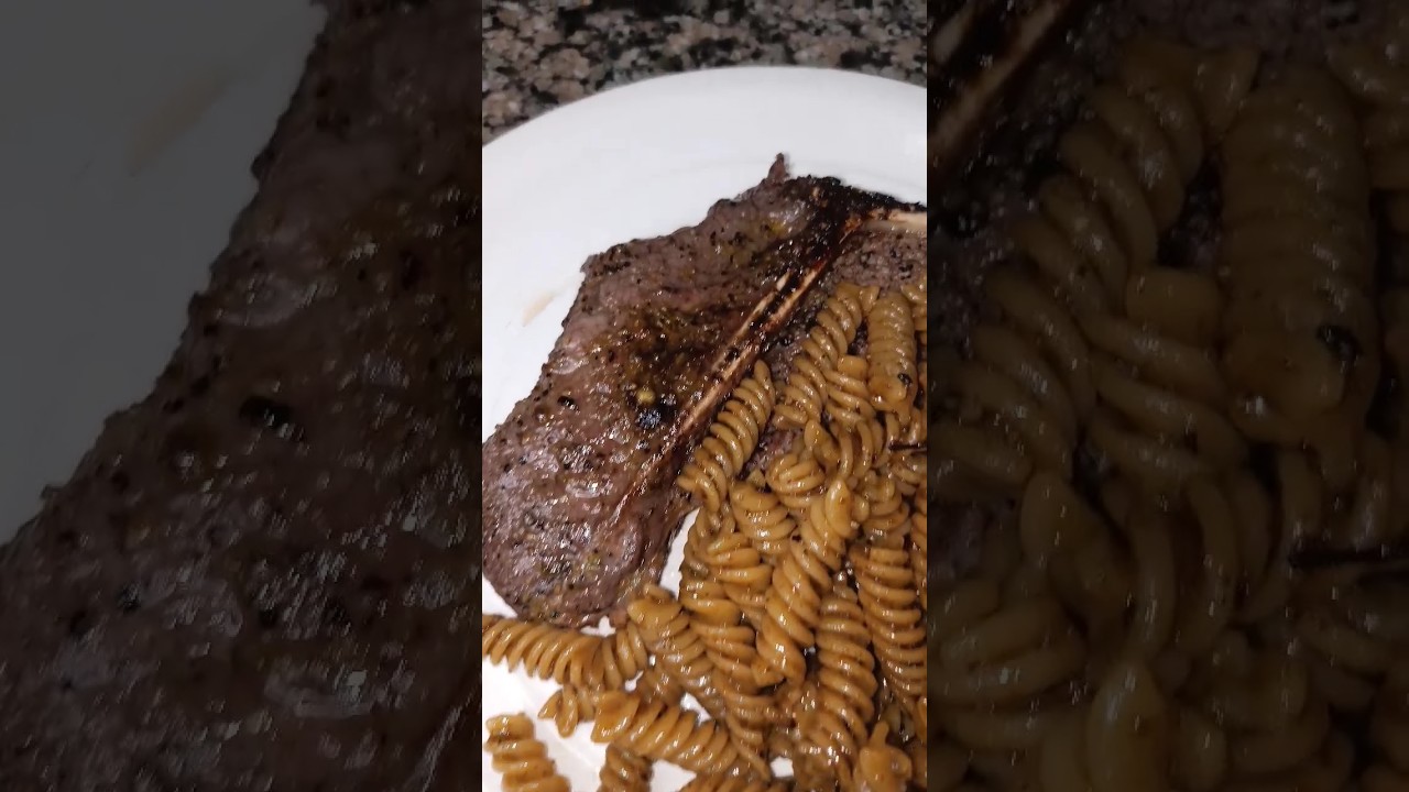 Quick Steak & Fusilli 