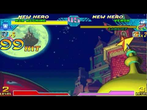 Marvel vs. Capcom - War Machine & Chun-Li Deadman Duo (Combo by Toxy)