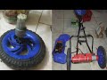 E-CYCLE | Old kids tricycle with 300 RPM Geared DC Motors.
