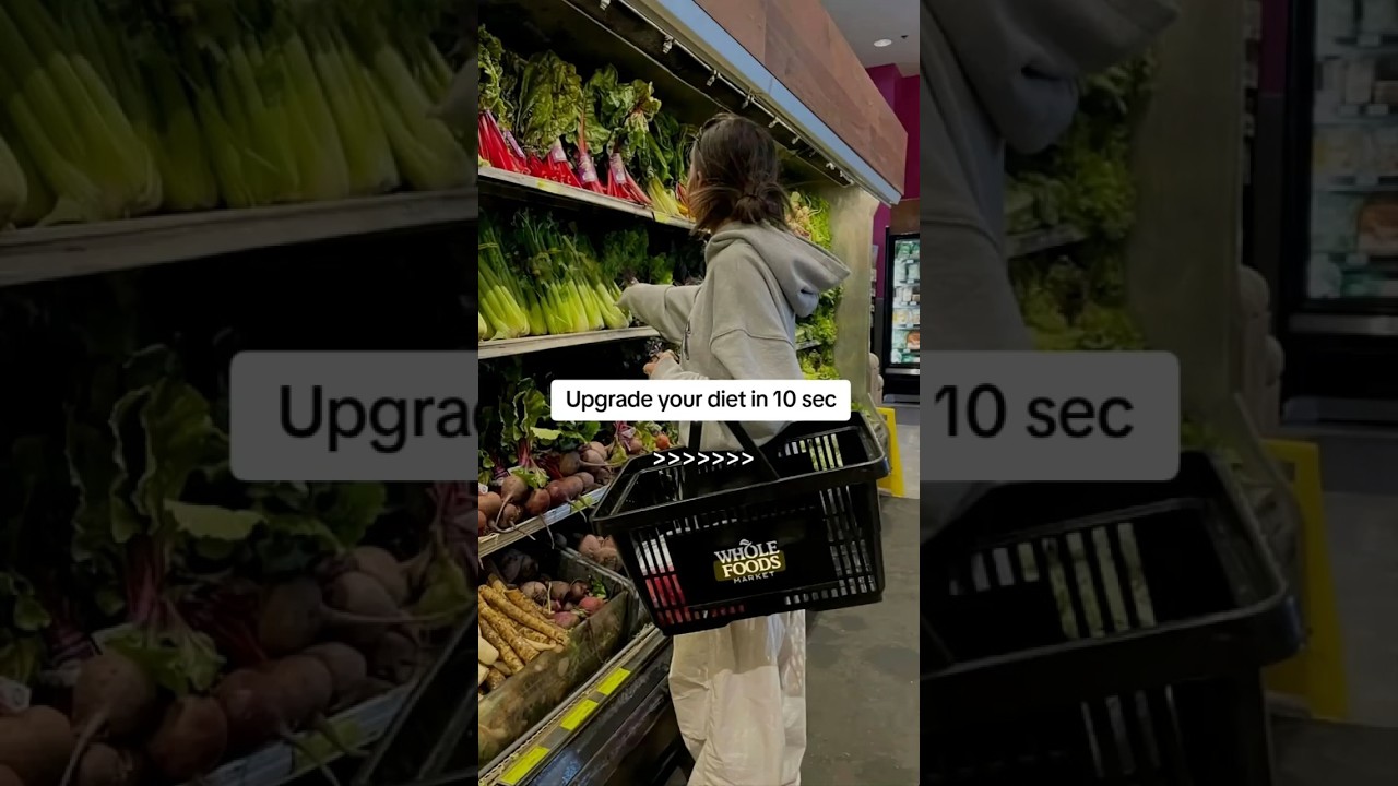 In just 10 seconds, you can upgrade your diet