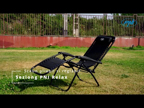Chaise pliante et réglable PNI Relax FR