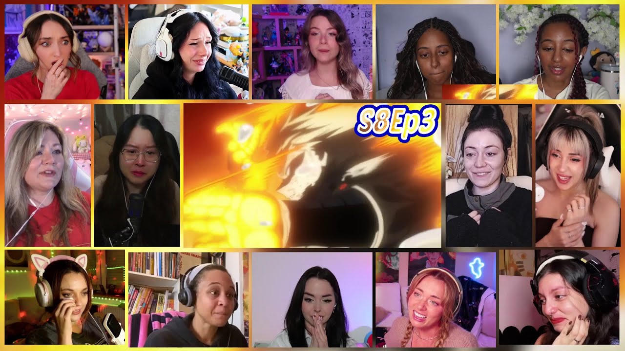 Girls | My Hero Academia Season 8 Episode 3 Reaction Mashup