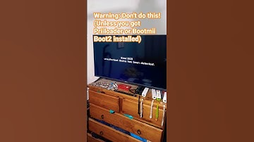 The easiest way to get the Error: 003 on the Wii (Don