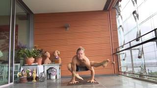 Eka-Pāda Bakāsana B - One Leg Crane