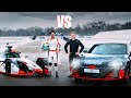 New Audi RS E-Tron GT vs Formula E Race Car! (Drag Race Format) | Nico Rosberg
