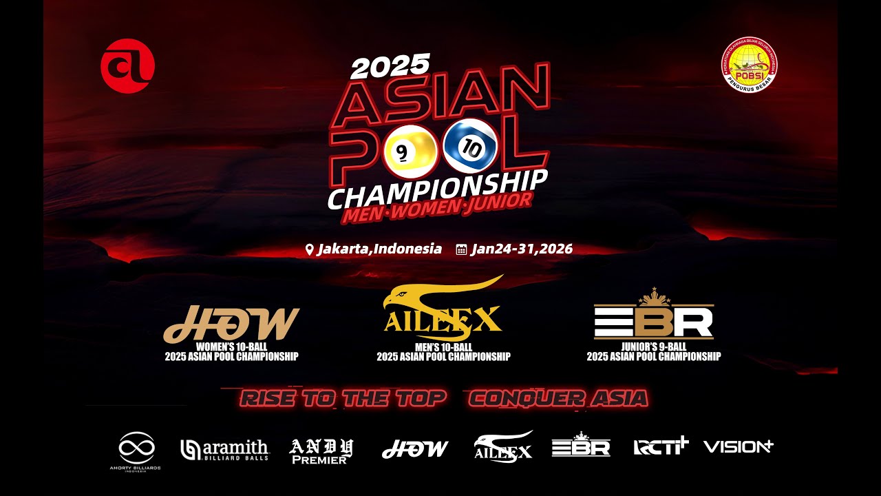 Caden Lau  VS Chúng Đức Vinh | 2025 Asian Pool Championship STAGE 2 Winner Round 1