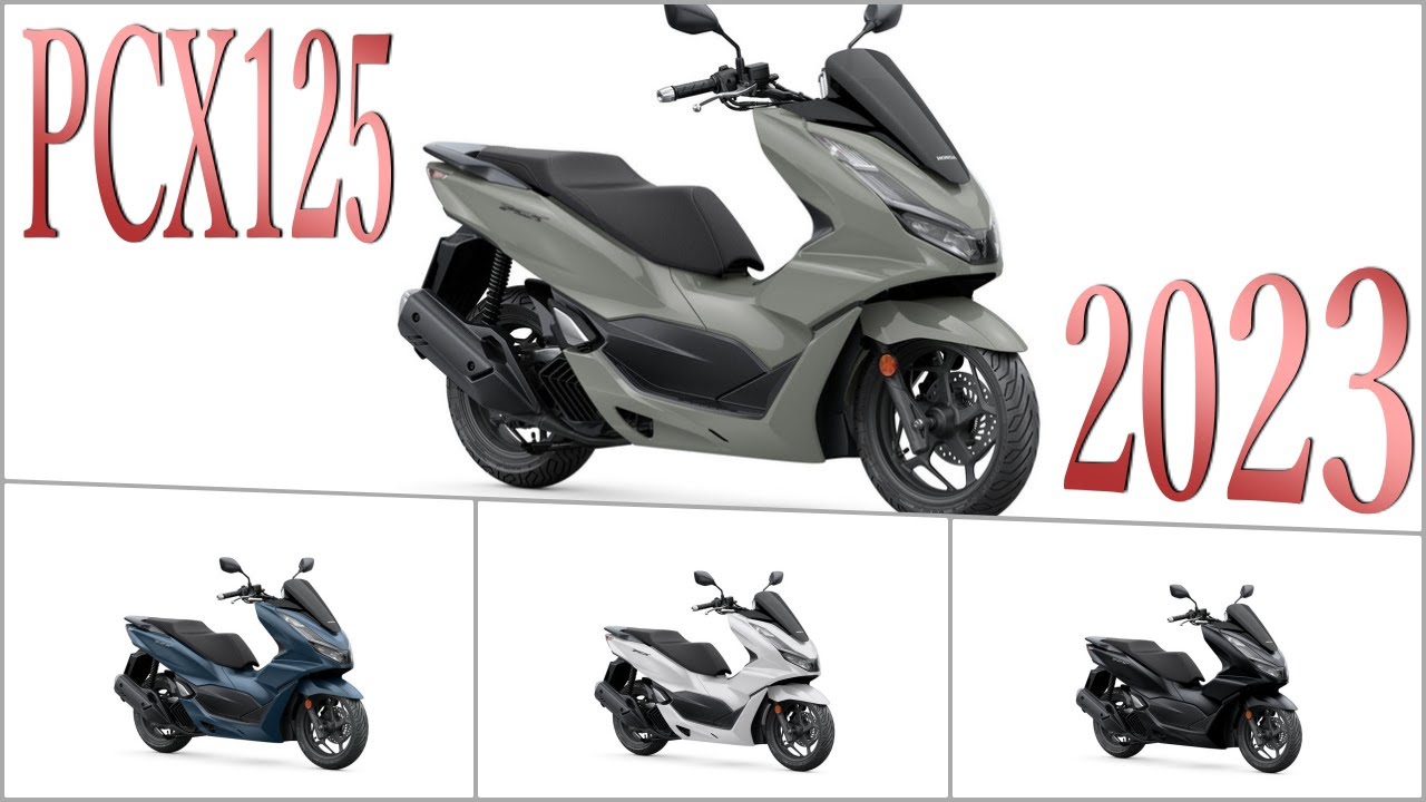 HONDA PCX125 2023のカラーリングが発表！カラーリング以外は変更が