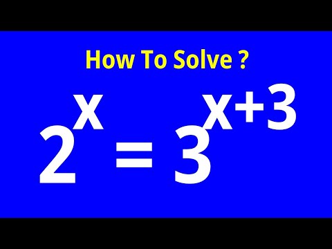 Solving Exponential Equations With Different Base | Math Olympiad ...