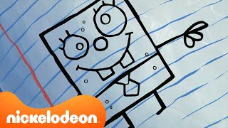 Spongebob | DoodleBob Kembali! | Momen-momen Terbaik Baru DoodleBob | Nickelodeon Bahasa