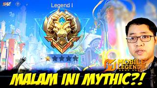 🔴 LIVE MALAM INI MYTHIC❓ PUSH RANK RABU = KERAS DAN SERU❗LIVE STREAM MOBILE LEGENDS