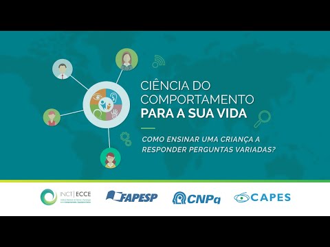 Vídeo: Como Ensinar Uma Criança A Perguntar Corretamente