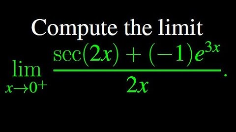 Master Indeterminate Form Limits in 5 Minutes!