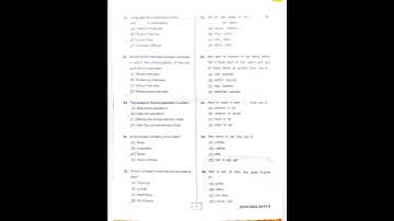 Communication skill || Cocurricular || BSc/BA/BCom || First sem || SDSUV || NEP || 2023-24 || PYQ