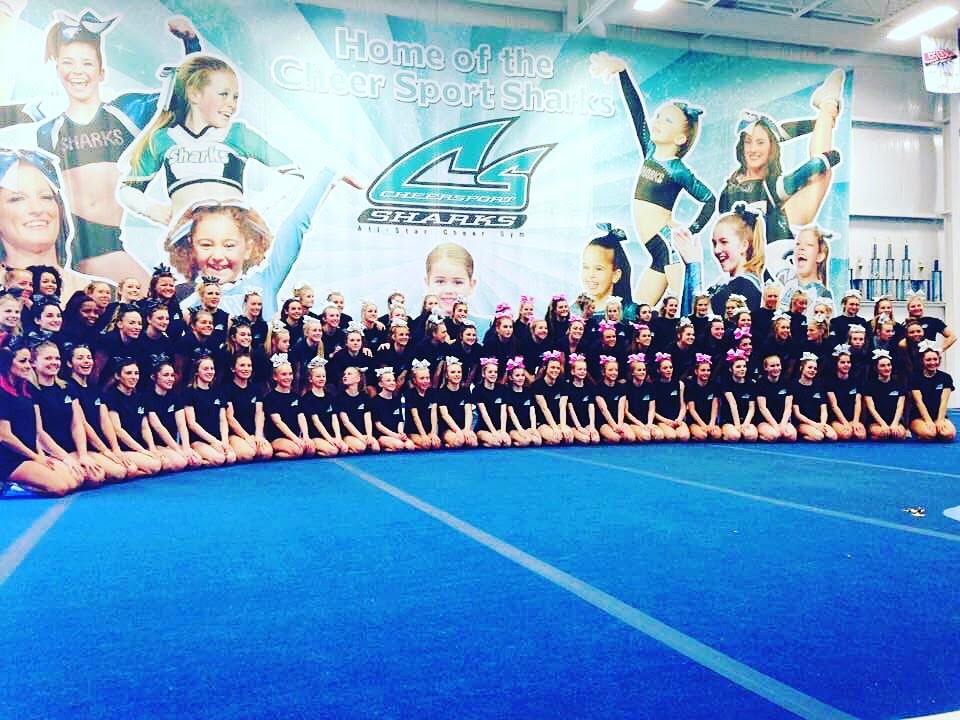 Cheer with the Cheer Sport Sharks YouTube