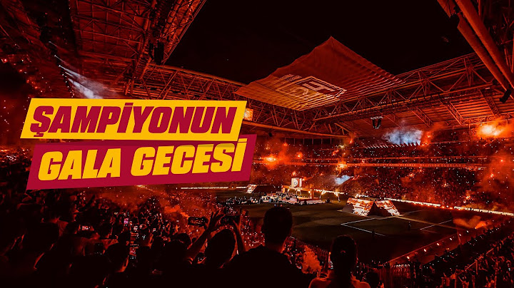 🏆 Şampiyonun Gala Gecesi 💛❤️