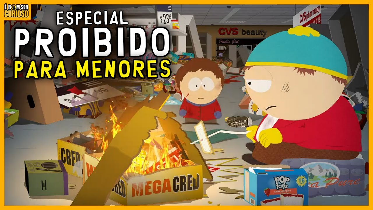 SOUTH PARK  E O NOVO ESPECIAL PR0IBIDÃ0