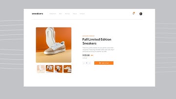 eCommerce Product Page using HTML CSS and JavaScript