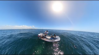 Catching an Endangered Species - Extreme Jetski Offshore Reef Fishing Ep39