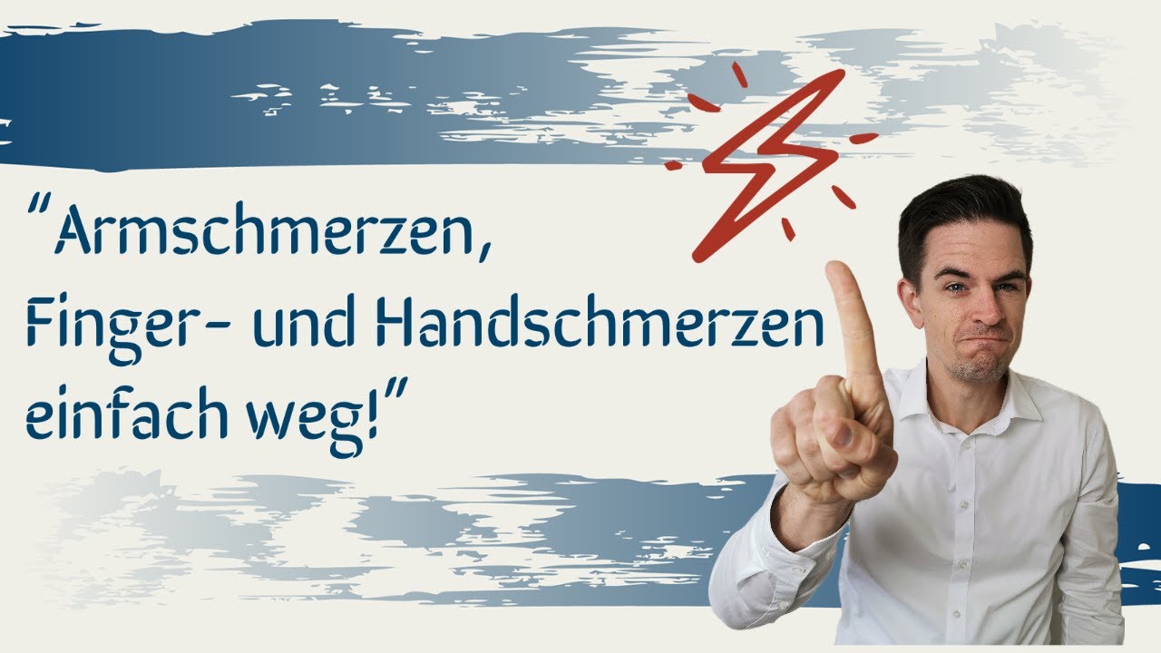 Armschmerzen, Finger und Handbeschwerden mit diesen Übungen loswerden