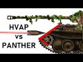 Pershing vs panther  90mm m304 hyper velocity armour piercing simulation