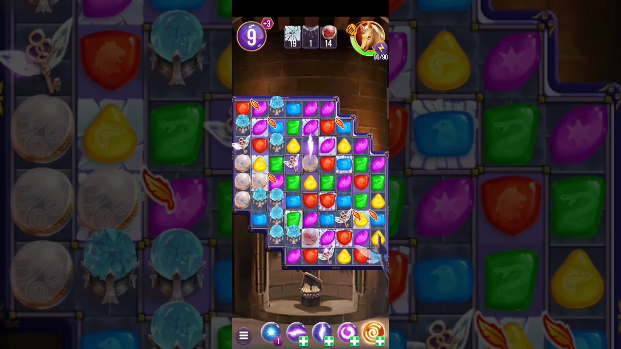 Harry Potter: Puzzles & Spells level 1629 no boosters