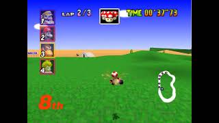 [TAS] Mario Kart 64 - MMF GP SC, No Lakitu, No Pause Proof of Concept