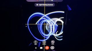Light Paint on iPhone - Backyard Demo of Light Paint from Shutter Speed Apps screenshot 2