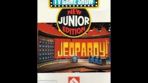 DOS Jeopardy! Junior Edition 6th Run Game #1