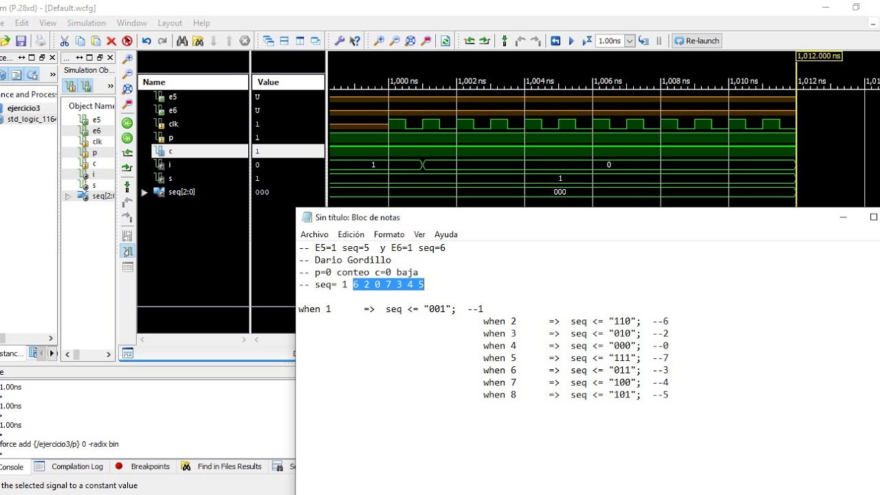Secuencias Xilinx VHDL - YouTube