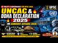 🚨 UNCAC & Doha Declaration 2025 Explained | Polity & Governance Current Affairs 2026 🔥 | UPSC