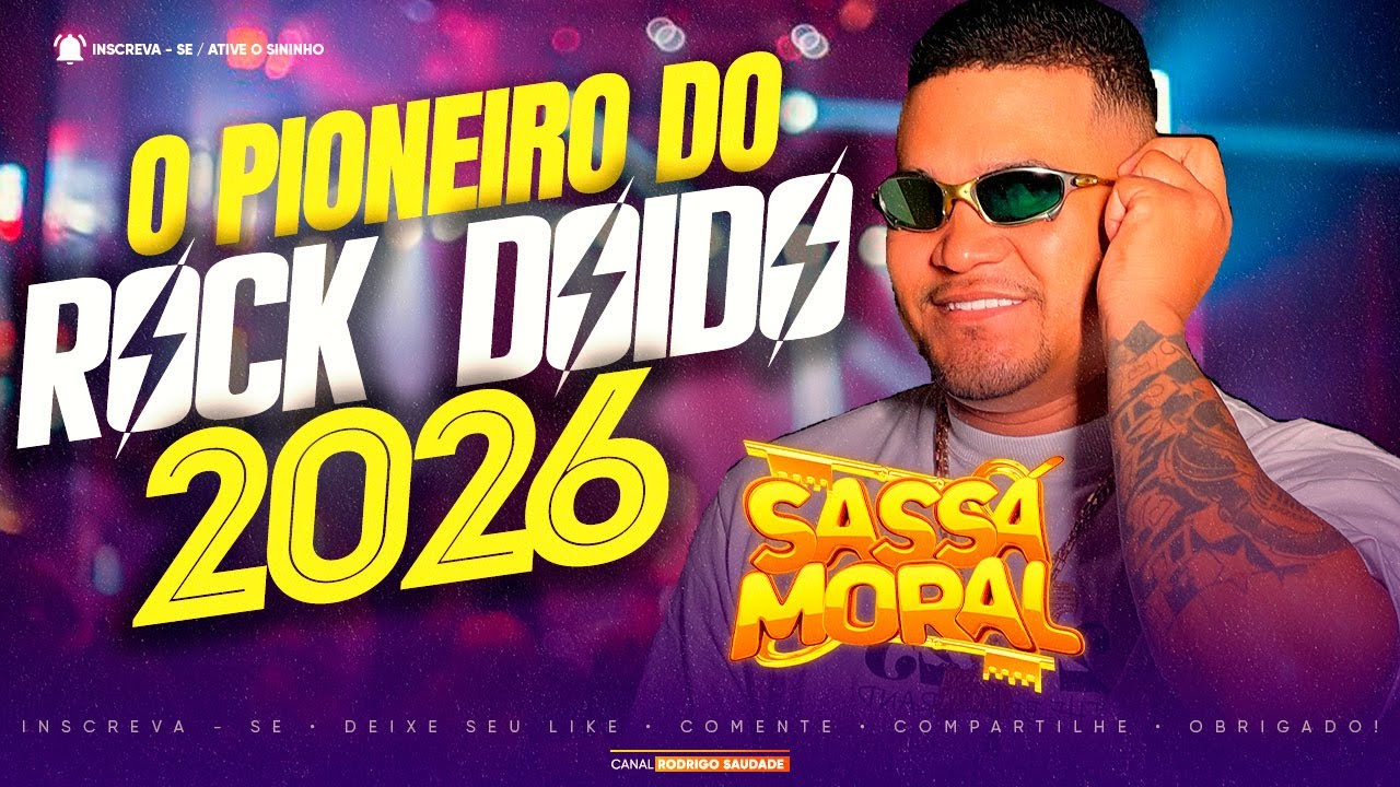 O PIONEIRO DO ROCK DOIDO DJ SASSÁ MORAL AO VIVO RR CONVENIÊNCIA I REI DO ROCK DOIDO