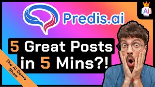 How to Create Content Calendar For Social Media Using Predis AI | The A.I. Demo Show | Ep 8