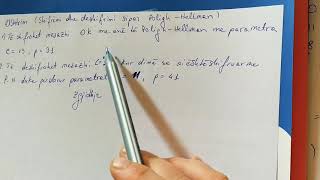 Shifrimi dhe deshifrimi sipas Poligh - Hellman