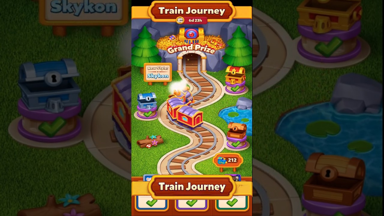 Royal Match | Train Journey