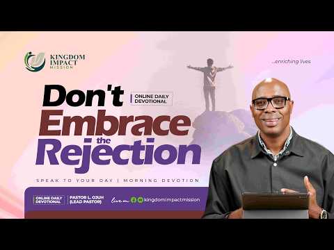Morning Prayer: Speak to Your Day | Daily Devotional with Pastor Ojuh | 6 May, 2026