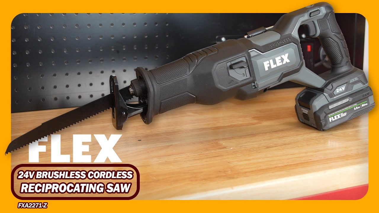 FLEX 24V Brushless Cordless Reciprocating Saw Skin FXA2271-Z