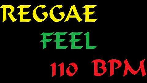 REGGAE FEEL ⓶ DRUM BACKING TRACK -110 BPM-