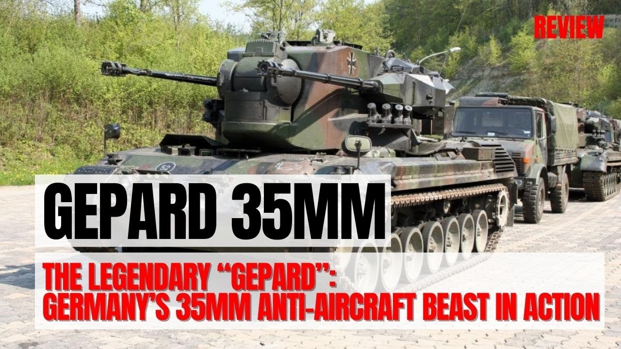 35-мм зенитный комплекс Gepard Beast – германский «небесный щит» холодной войны