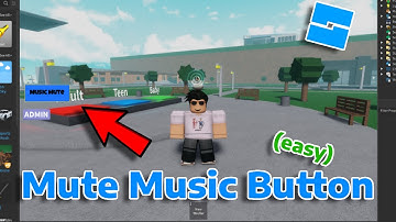 How To Make A Mute Music Button In Roblox Studio 2025