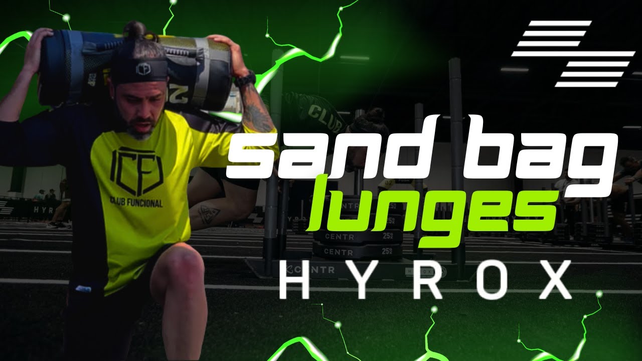 Sandbag Lunges en HYROX 💥 Preparación, Técnica y Estrategia | Martin Moncada Coach Certificado HYROX
