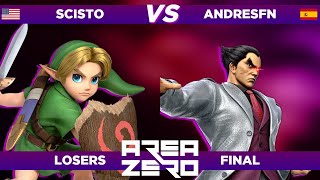 SCISTO VS ANDRESFN - LOSERS FINAL - AREA ZERO #6