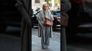 가을 고급스럽고 세련된 중년여성 코디모음🤍🤎 #style #мода #fashionfilm #실버패션 #중년패션 #40대패션 #50대패션 #60대패션 #가을패션  #가을코디
