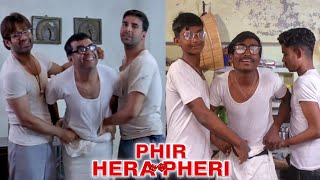 Phir Hera Pheri Movie Spoof | Akshay Kumar | Sunil Shetty | Paresh Rawal | Babu Bhaiya Comedy Scene